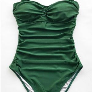 Cupshe Green One Piece Swinsuit